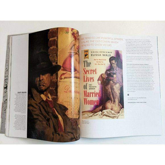 2013 November JUXTAPOZ MAGAZINE - Hard Case Crime 40s Pulp Fiction Covers Art - Picture 11 of 12